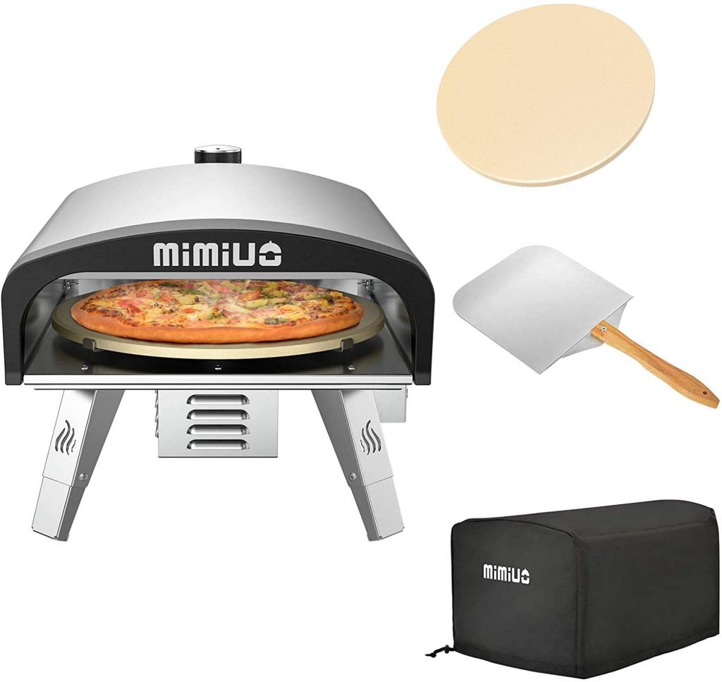 Gas pizza oven